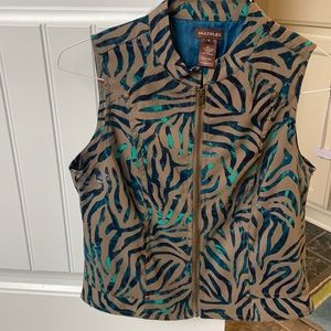 Sleeveless Blazer Vest